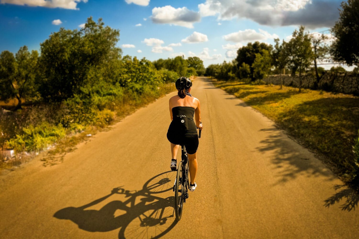 Cycling in Puglia Countryside