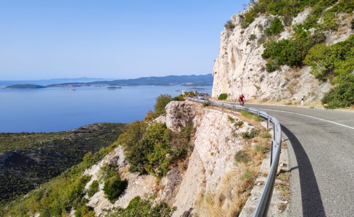 Cycling Croatia Coastline