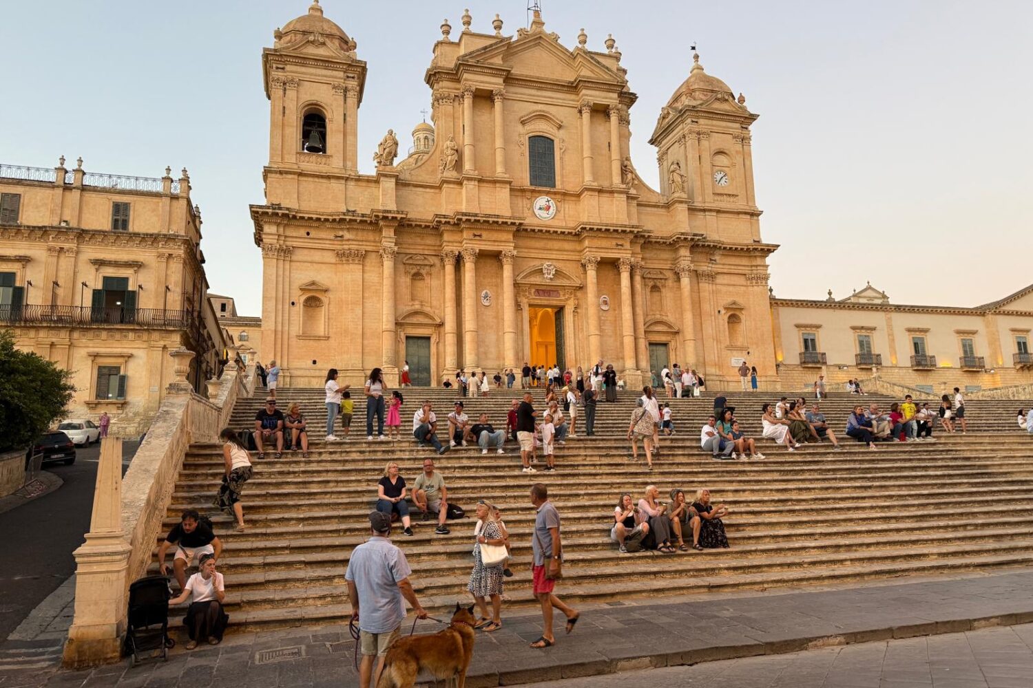 The baroque cathedran of Noto in Sicily