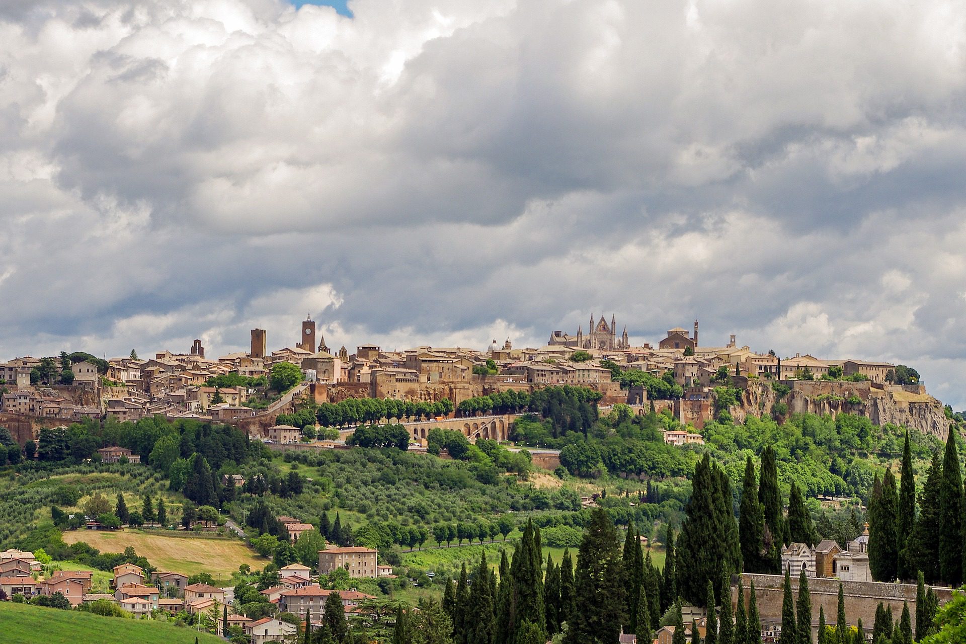 Orvieto skyline
