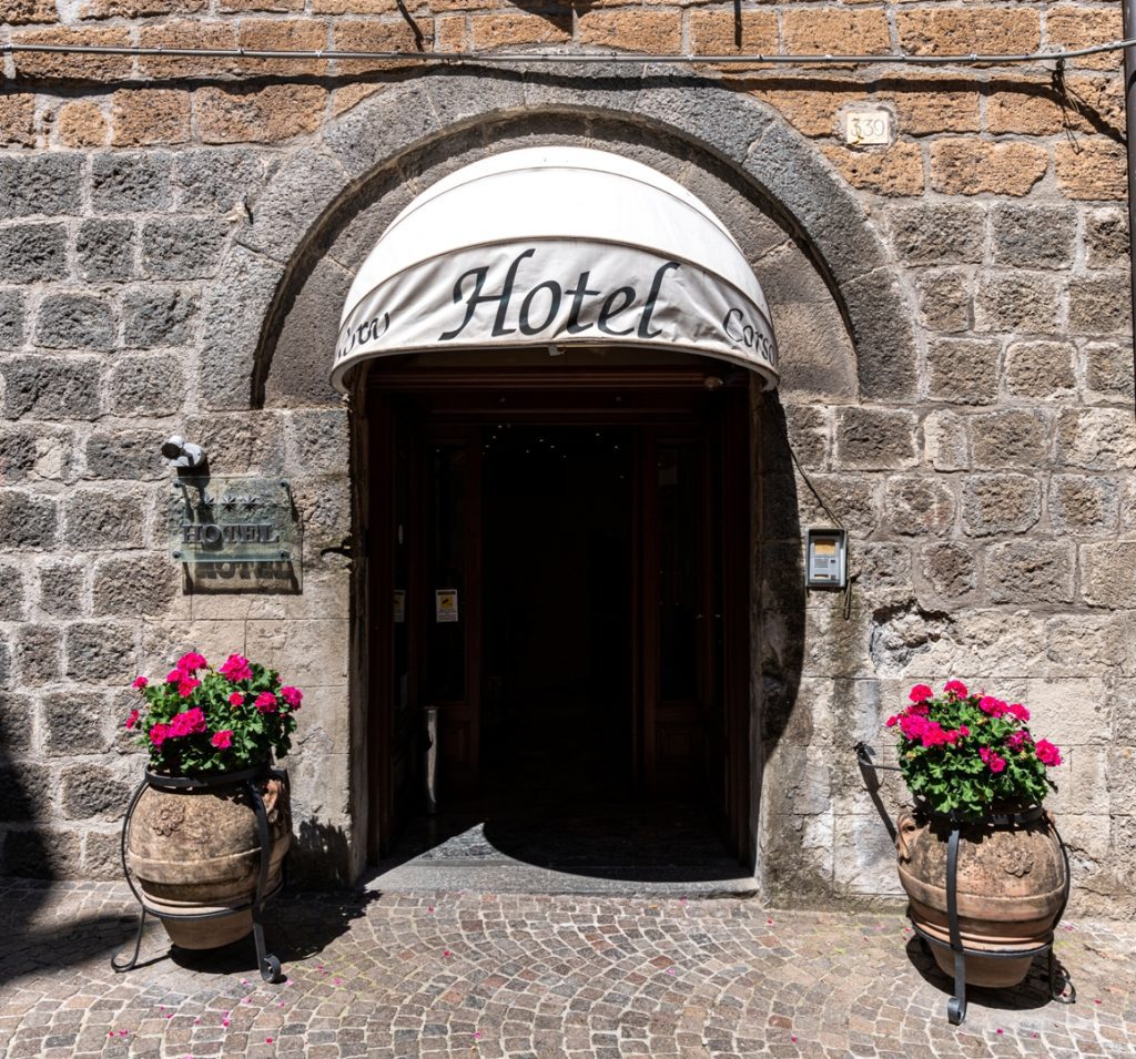 hotel corso entrance