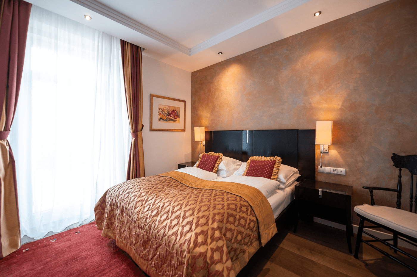 Hotel EUROPA Splendid orange room